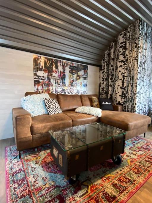 Gleis 2, Waggon Mit Ofen, Optional Mit Whirlpool Und Sauna Dahlem  Bagian luar foto