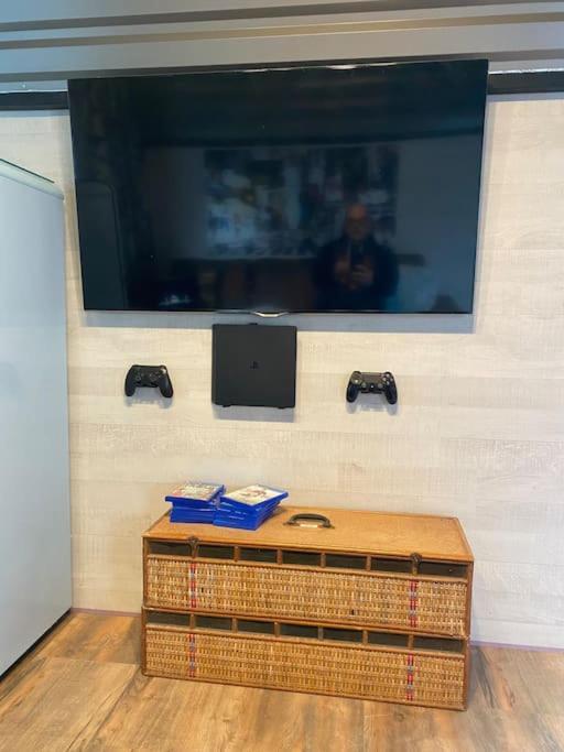 Gleis 2, Waggon Mit Ofen, Optional Mit Whirlpool Und Sauna Dahlem  Bagian luar foto