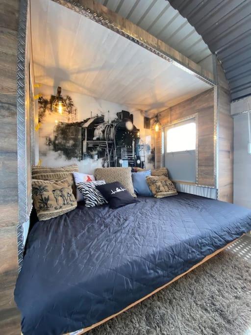 Gleis 2, Waggon Mit Ofen, Optional Mit Whirlpool Und Sauna Dahlem  Bagian luar foto