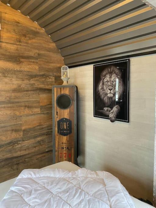 Gleis 2, Waggon Mit Ofen, Optional Mit Whirlpool Und Sauna Dahlem  Bagian luar foto