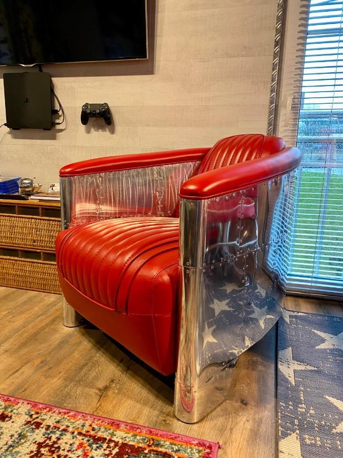 Gleis 2, Waggon Mit Ofen, Optional Mit Whirlpool Und Sauna Dahlem  Bagian luar foto