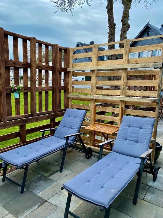 Gleis 2, Waggon Mit Ofen, Optional Mit Whirlpool Und Sauna Dahlem  Bagian luar foto